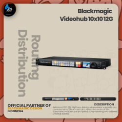 Blackmagic Videohub 10x10 12G